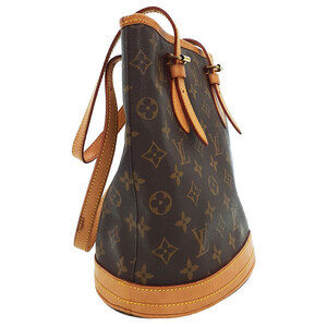 Louis Vuitton Shoulder Monogram Bucket Bag
